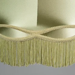 Ensemble de 4 lampes suspendues rétro vertes 45 cm - Granny