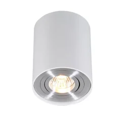 Ensemble de 6 spots blancs orientables et inclinables - Rondoo 1 Up