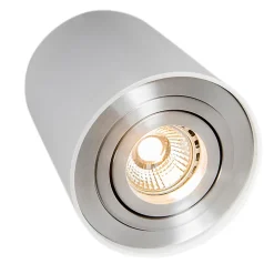 Ensemble de 6 spots blancs orientables et inclinables - Rondoo 1 Up