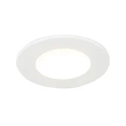 Ensemble de 3 spots encastrés pour salle de bain LED 5W blanc imperméable à l'eau - Blanca