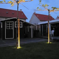 Ensemble de 5 spots encastrés en acier IP65 - Basic Square