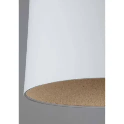 Faro Tree - Suspension à 1 ampoule blanche avec abat-jour, E27