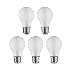 Filament 230 V Ampoule LED E27 5x806lm 5x7W 2700K Dépoli