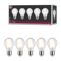 Filament 230 V Ampoule LED E27 5x806lm 5x7W 2700K Dépoli