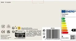 Filament 230 V Bougie LED E14 5x470lm 5x4,8W 2700K Dépoli