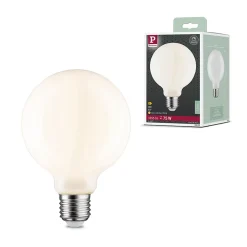 Filament 230 V Globe LED G95 E27 1055lm 9W 2700K gradable Opale
