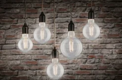 Filament 230 V Globe LED G125 E27 1055lm 9W 2700K gradable Clair