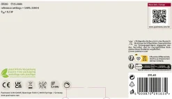 Filament 230 V Smart Home Zigbee 3.0 Ampoule LED E27 3x470lm 3x6,3W RGBW+ gradable Doré