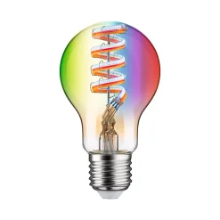 Filament 230 V Smart Home Zigbee 3.0 Ampoule LED E27 470lm 6,3W RGBW+ gradable Doré