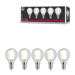 Filament 230 V Sphérique LED E14 5x470lm 5x4,8W 4000K Dépoli