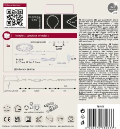 FlexLED Strip 3D LED 5m revêtue 10,5W 320lm/m 60 LEDs/m 3000K 12VA
