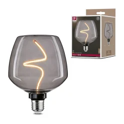 Floating Shine Standard 230 V Globe LED 150lm 4W 1800K gradable Verre fumé