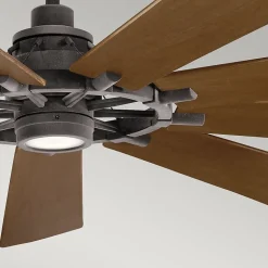 Gentry XL - 85in / 216cm Fan - Zinc patiné