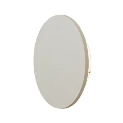 Grand éclairage mural blanc moderne LED 30 cm IP54 - Lunar