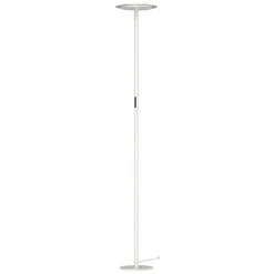 Grand lampadaire de bureau blanc LED dimmable - Lelia