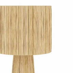 Grande lampe en feuille de palmier - Soléa