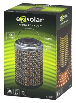 Grande lampe solaire de table EZ Solar GL1094EZ