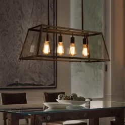 Grande suspension serre à semis 4 lumières - Fresy