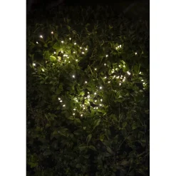 Guirlande 3 étoiles à suspendre ou planter de 3m- LED blanche ou multicolore- 15 Lumens- Eclairage extérieur Jardin