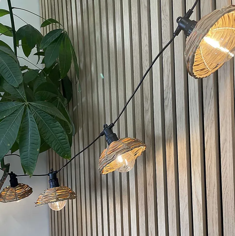 Guirlande abat-jour COTTAGE 10 globes 5.70M