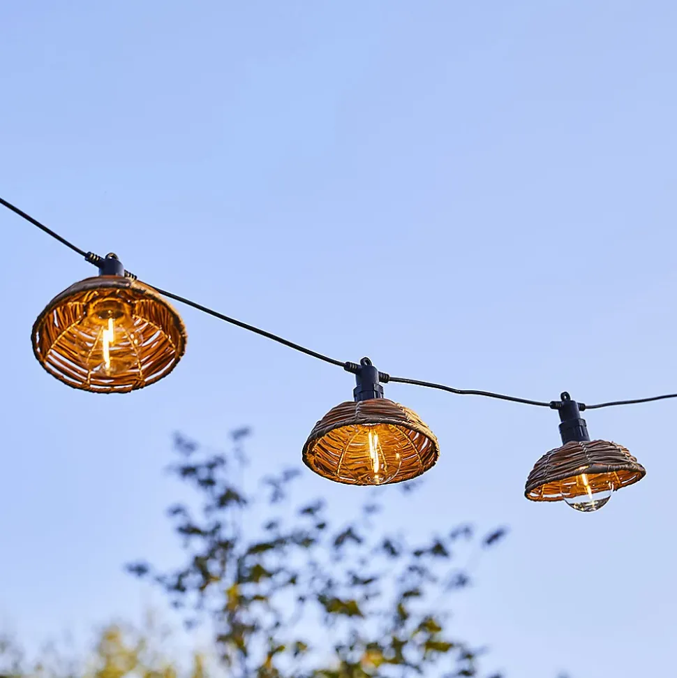 Guirlande abat-jour COTTAGE 10 globes 5.70M