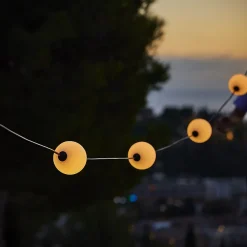 Guirlande connectable BOLLY LIGHT 12 boules 11M