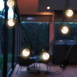 Guirlande connectable PARTY CLEAR 40 globes 14,7M