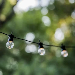 Guirlande connectable PARTY CLEAR 40 globes 14,7M