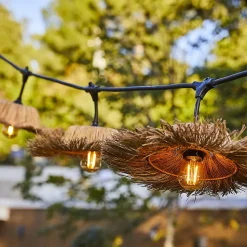 Guirlande connectable TAHITI 14 ampoules E27 10.2M