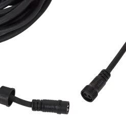 Guirlande esprit guinguette Feria Little Garden E27 IP44 blanc chaud 15m noir