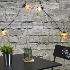 Guirlande extérieure 10 ampoules LED 4,50 m