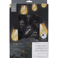 Guirlande extérieure 10 ampoules LED 4,50 m