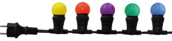 Guirlande extérieure 10 ampoules B22 multicolor 300 Lumens Pro 10m TIBELEC