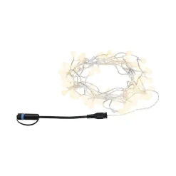 Guirlande extérieure Plug & Shine 7,5 m IP44 3000K 72x3lm 24V