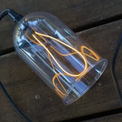 Guirlande filament GLOW LIGHT 8 cloches 15M