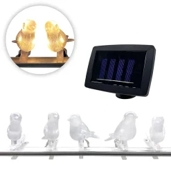 Guirlande FISHTEC luminaire Oiseau Solaire