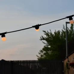 Guirlande Guinguette E27 - prolongeable - sans ampoule - Chromex