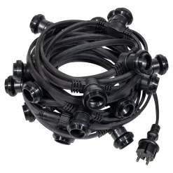 Guirlande Guinguette IP65 5M 10 Bulbes Blancs