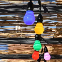 Guirlande guinguette Java E27 - prolongeable - Chromex