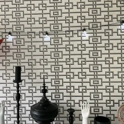 Guirlande Guinguette LED 8M 10pcs 3W IP65 - Câble Noir - Blanc Chaud 2300K - 3500K - SILAMP