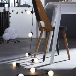 Guirlande Guinguette 6M Blanche Avec Prise