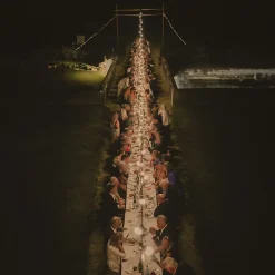 Guirlande Guinguette Noire IP65 10M 20 Douilles pour Ampoules E27