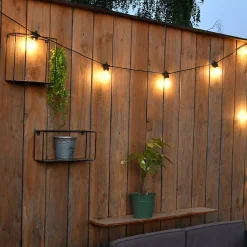 Guirlande Guinguette solaire - 600 lumens - prolongeable