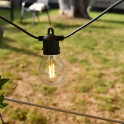 Guirlande Guinguette solaire - 600 lumens - prolongeable