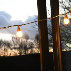 Guirlande guinguette Tradition filament - prolongeable - Chromex