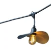 Guirlande Hat light Lumisky IP44 1000lm E27 noir 6m