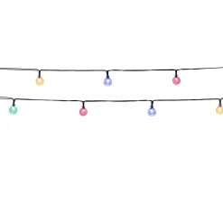 Guirlande électrique 20 lampes multicouleurs IP44 L.5,8m Lumisky, Festy color