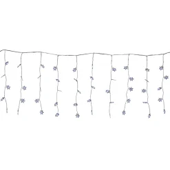 Guirlande électrique Banniere 60 Led flocons