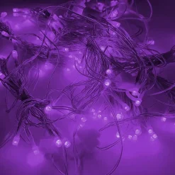 Guirlande LED Connectée Rideau Multicolore 220V 3M IP44 180 LED (+transfo) - SILAMP