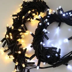 Guirlande LED Connectée Wifi 20m IP44 12V 120LED - Blanc Chaud 2300K - 3500K - SILAMP